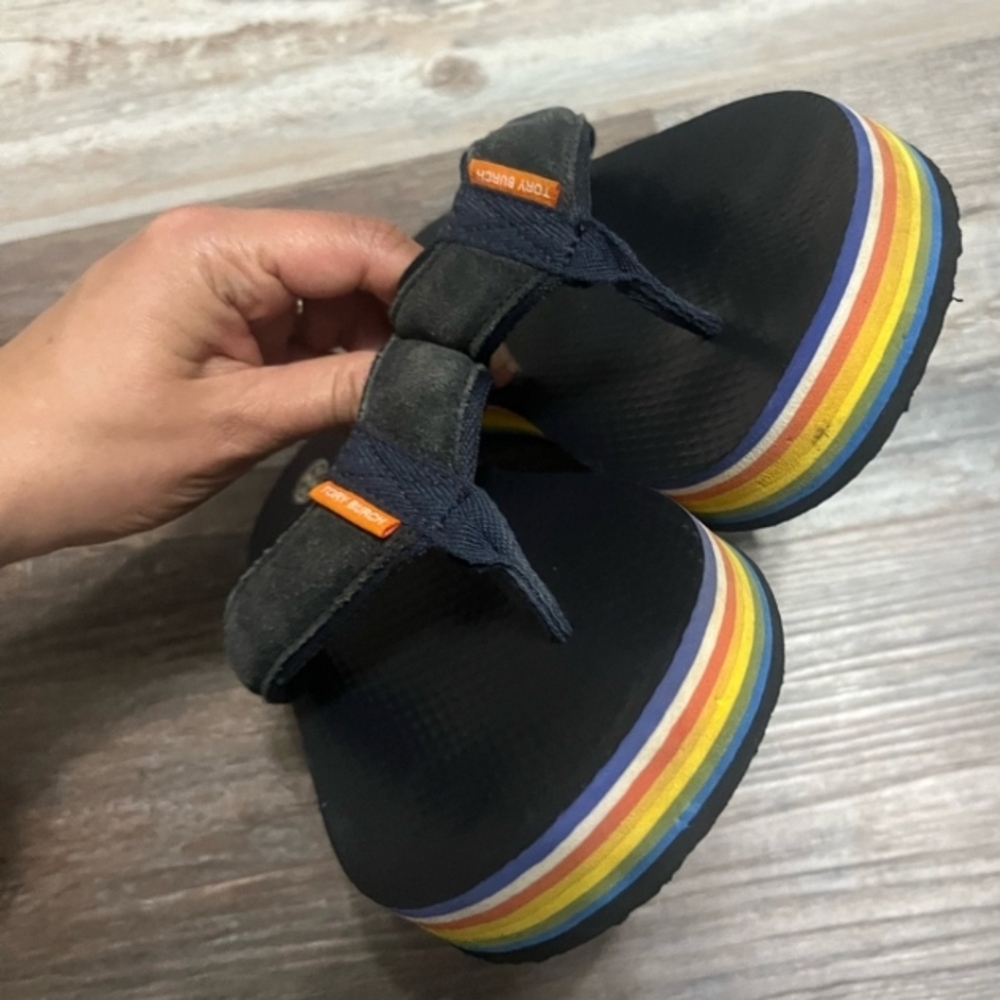 Adult Rainbow Flip Flops